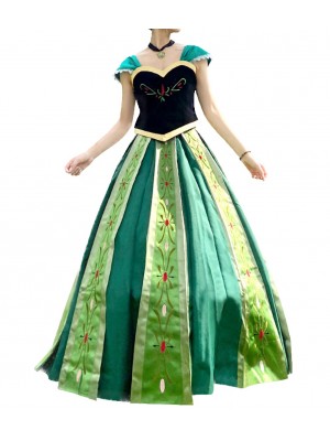 Vestito Carnevale Anna Donna Dress up Anna Woman Costume Cosplay ANNA010